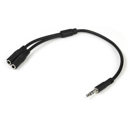 StarTech.com Slim Stereo Splitter Cable