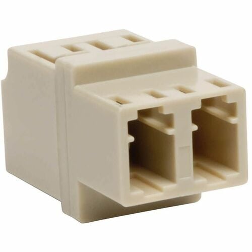 Acoplador de fibra óptica multimodo dúplex Tripp Lite by Eaton, LC/LC - Red 2 x LC