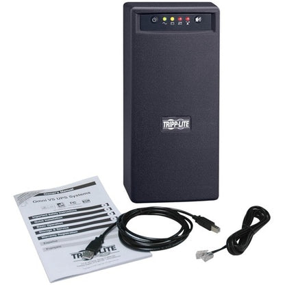 Onduleur Tripp Lite by Eaton OMNIVS800 800VA - Tour - Recharge en 4 heures - 3.