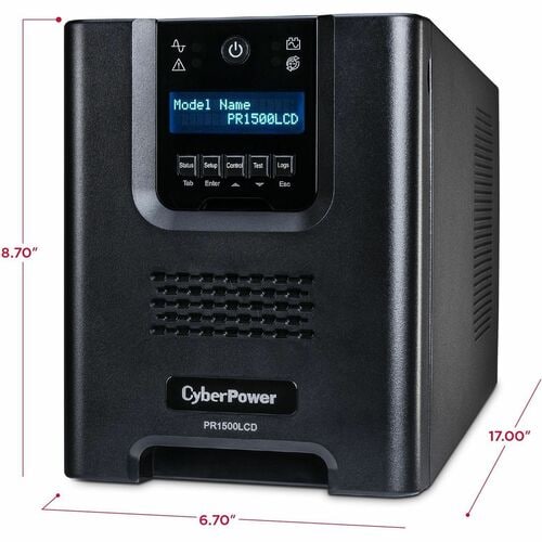Cyber Power CyberPower Smart App Sinewave PR1500LCD 1500VA Pure Sine W
