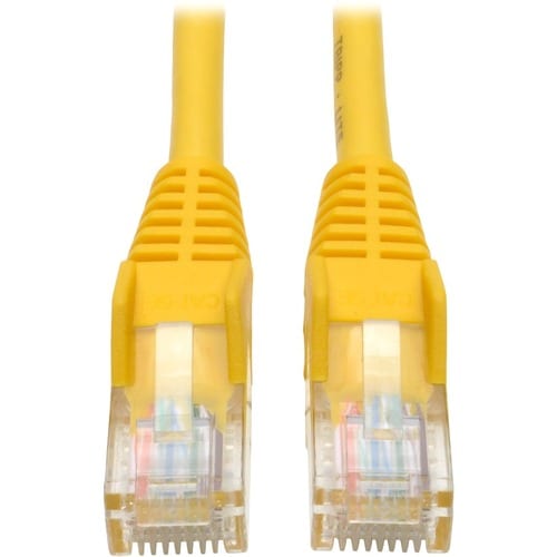 Cable moldeado sin enganches de Tripp Lite by Eaton Cat5e de 4.5 m, 350 MHz (RJ45 M/M) - Amarillo