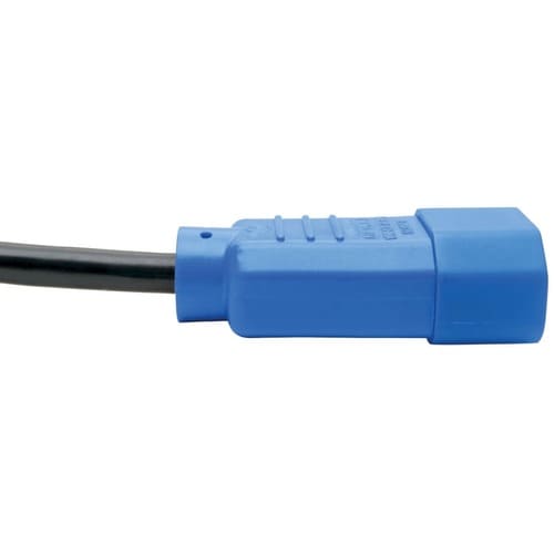 Cable de extensión de alimentación para computadora Tripp Lite de 1,2 m (C14 a C13), azul, 10 A