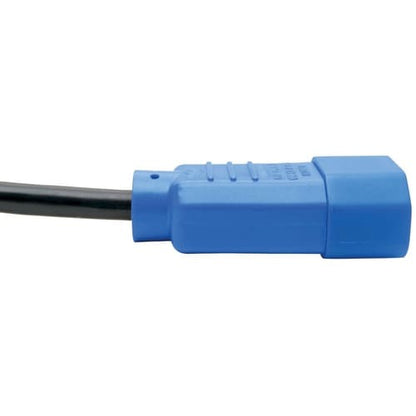 Cable de extensión de alimentación para computadora Tripp Lite de 1,2 m (C14 a C13), azul, 10 A