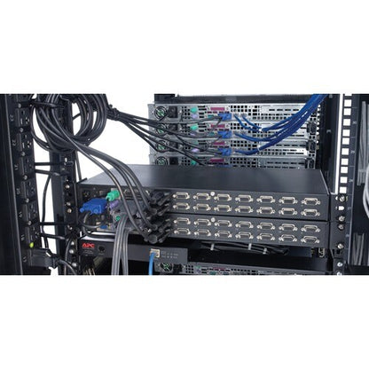COMMUTATEUR KVM ANALOGIQUE MULTIPLATEFORME 8 PORTS