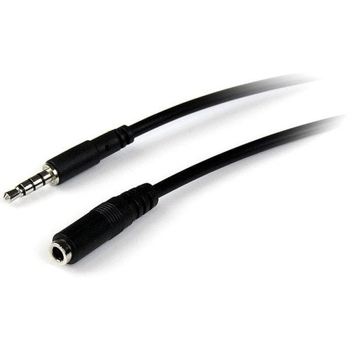 Câble d'extension pour casque TRRS 4 positions 3,5 mm StarTech.com de 1 m