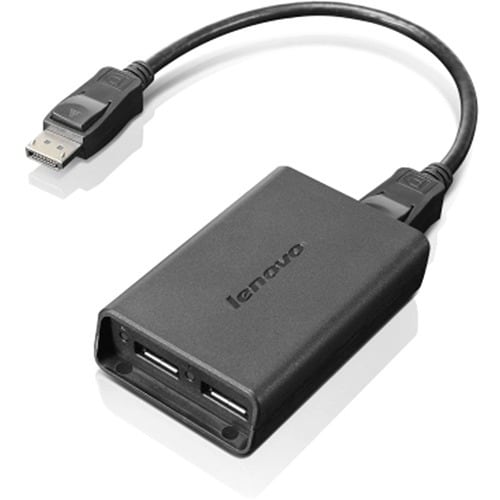 Lenovo DisplayPort vers double
