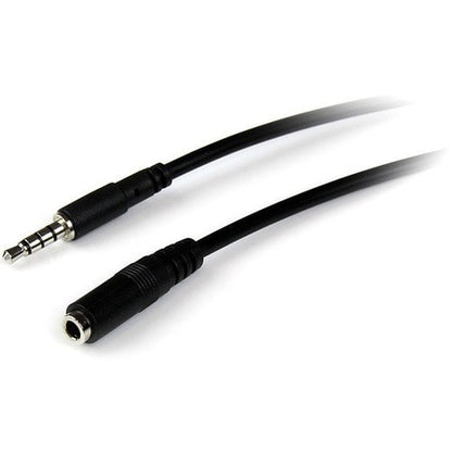 Câble d'extension pour casque StarTech.com 2 m 3,5 mm 4 positions TRRS