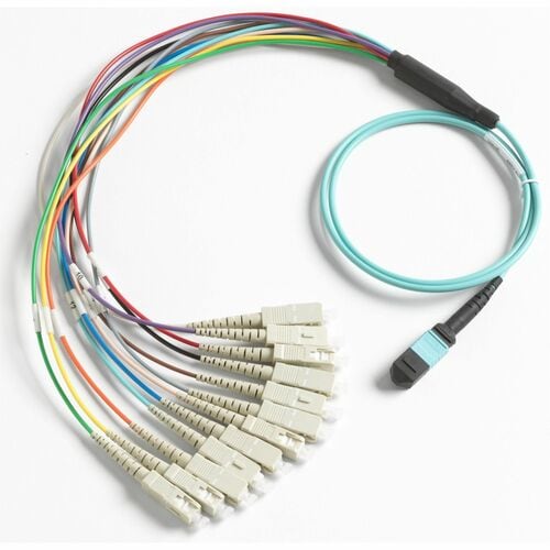 Cable de conexión de 1 m, conector SC sin clavija MPO