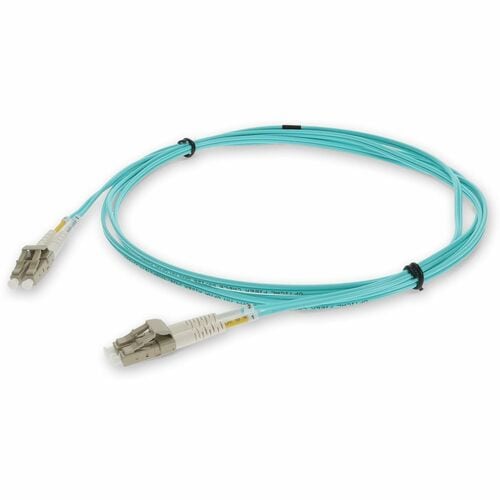 AddOn 5m Laser-Optimized Multi-Mode fiber (LOMM) Duplex LC/LC OM3 Aqua Patch Cable - 16.4