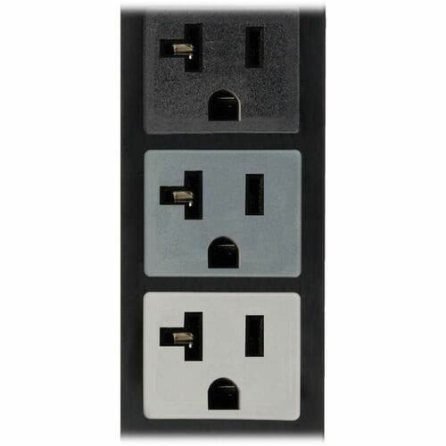 PDU trifásica con medidor de Tripp Lite by Eaton - NEMA L21-20P - 6 x NEMA L6-2