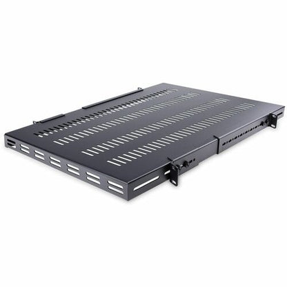 StarTech.com Support de montage 1U à 4 montants, 49,5 à 96 cm, profondeur de montage réglable, ventilé, R