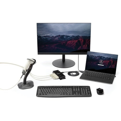 Adaptateur USB vers série StarTech.com - 4 ports - Industriel