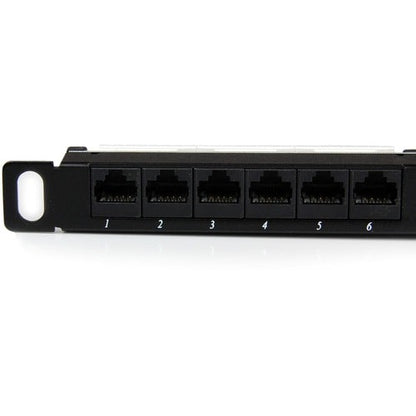 PANEL DE CONEXIÓN CAT5E DE 24 PUERTOS 0.5U PANEL DE CONEXIÓN RJ45 ENET DE MONTAJE EN RACK 110