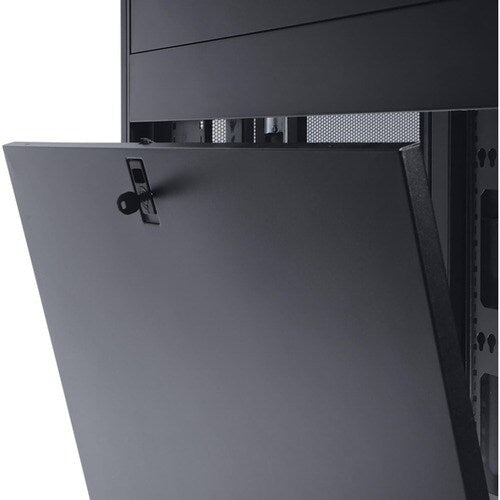 Tripp Lite by Eaton 48U SmartRack Side Panel With Key Locking Latch - Black - 1
