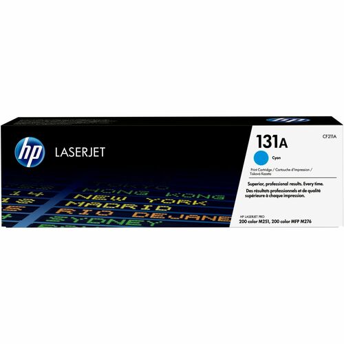 Cartouche de toner cyan 131A pour imprimante LaserJet Pro 200 M251/MFP M276