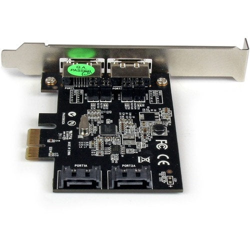 PEXESAT322I 2PORT PCIE SATA 6GBPS ESATA CONTROLLER CARD