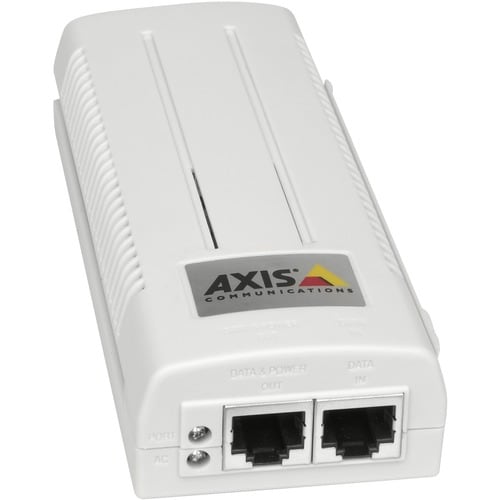 Midspan AXIS T8120 15 W 1 puerto - 110 V CA, 220 V CA Entrada - 48 V CC Salida - 1 O