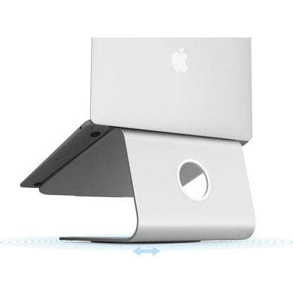 Support pour ordinateur portable Rain Design mStand360 avec base pivotante - Argent - mStand360