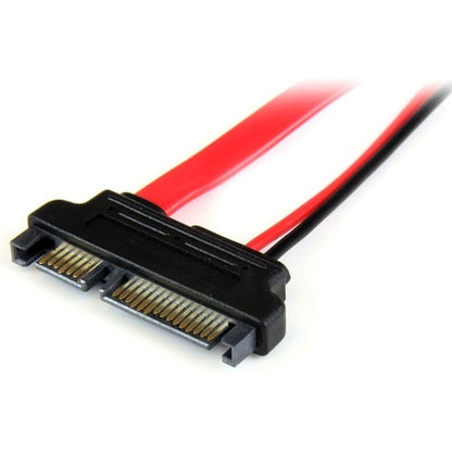ADAPTADOR SATA A SATA F/M DELGADO DE 6 PULGADAS CON ALIMENTACIÓN