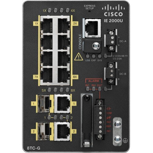 IE 2000 SERIES 8PORT 10/100 2XT/SFP BASE WITH 1588