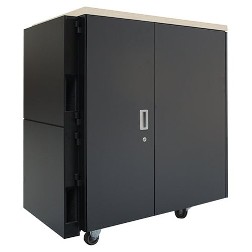 APC by Schneider Electric NetShelter CX 24U Secure Soundproof Server R