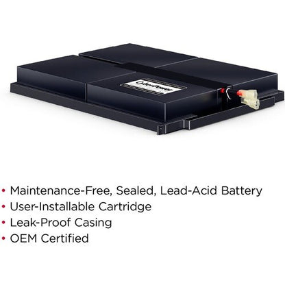 Cyber Power CyberPower RB0690X4 UPS Replacement Battery Cartridge - 90