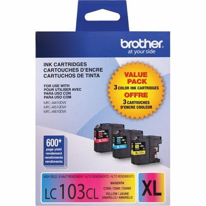 Cartouche d'encre LC1033PKS 3PK pour imprimantes MFC-.J4410DW/J4510DW/J4610DW/J471