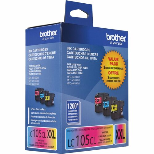 3PK LC1053PKS INK CART FOR MFC- MULTI 5J4410DW/J4510DW/J4610DW/J471
