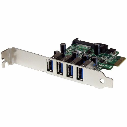 Controlador PCI Express PCIe SuperSpeed ​​USB 3.0 de 4 puertos StarTech.com