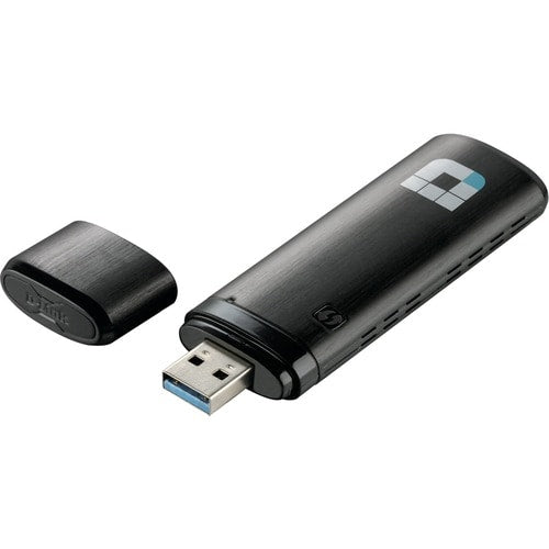 Adaptador USB inalámbrico de doble banda AC1200 de D-Link