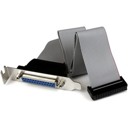 16IN DB25F PAR PORT HEADER CABL ADAPTER WITH BRACKET LOW PROFILE
