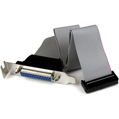 16IN DB25F PAR PORT HEADER CABL ADAPTER WITH BRACKET LOW PROFILE