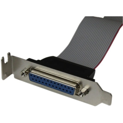16IN DB25F PAR PORT HEADER CABL ADAPTER WITH BRACKET LOW PROFILE