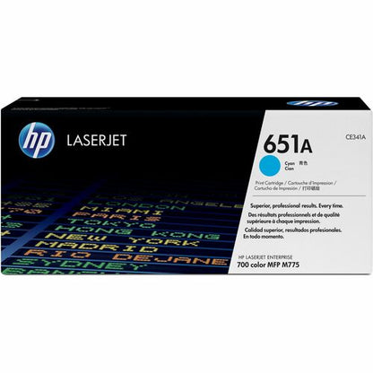CARTUCHO DE TÓNER CIAN 651A CON TECNOLOGÍA CLR SPHERE PARA LASERJET
