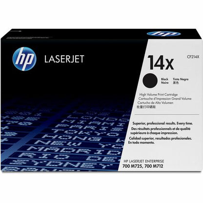 Cartouche de toner noir haute capacité 14X pour LaserJet 700 MFP M712