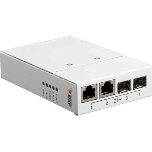 T8604 MEDIA CONVERTER SWITCH 2XRJ45PORTS/2XSFP FOR FIBER OPTICS