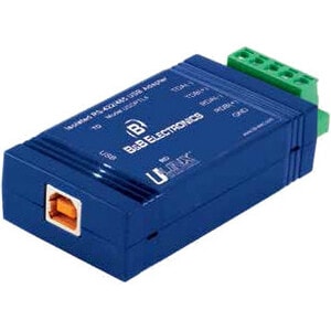 B+B SmartWorx USB/Serial Data Transfer Adapter - 1 x Terminal Block RS-422/485 Serial