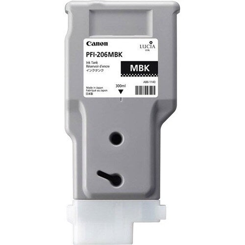 Cartouche d'encre d'origine Canon PFI-206MBK - Noir mat