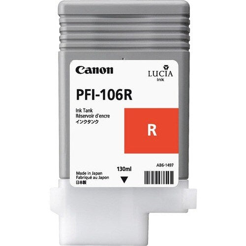 PFI-106R ROJO PARA IPF6400 6450 6400SE NO SE ADMITEN DEVOLUCIONES