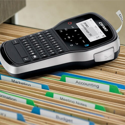 Dymo LabelManager 280P - Ruban, Étiquette - 6,35 mm, 0,37