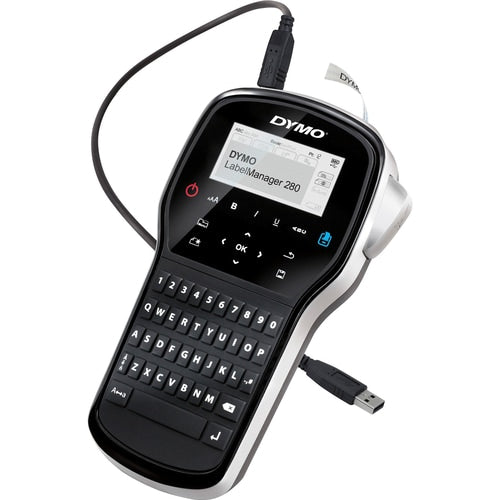 Dymo LabelManager 280P - Ruban, Étiquette - 6,35 mm, 0,37