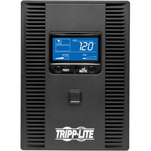 Tripp Lite by Eaton SMART1500LCDT UPS - Tower - 8 Hour Recharge - 2.30