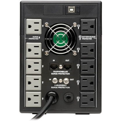 Tripp Lite by Eaton SMART1500LCDT UPS - Tower - 8 Hour Recharge - 2.30