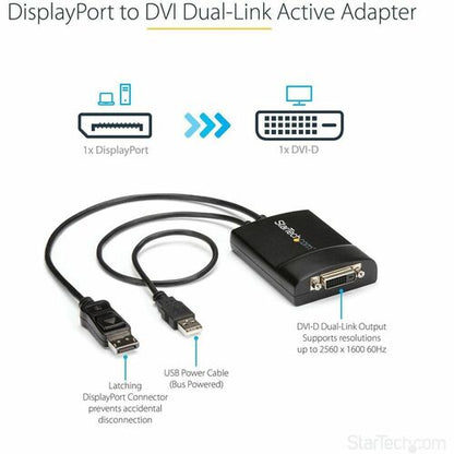 StarTech.com DisplayPort to DVI Dual Link Active Adapter