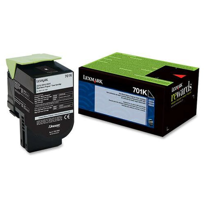 CARTOUCHE DE TONER NOIRE À RETOUR POUR 701K