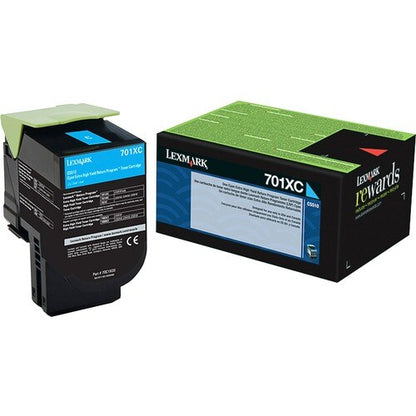Lexmark Unison 701XC Toner Cartridge - Laser - Extra High Yi