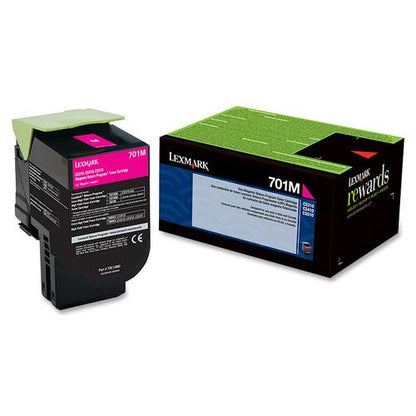 MAGENTA RETURN PROGRAM TONER CARTRIDGE FOR 701M