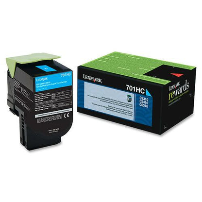 CYAN HIGH YIELD RETURN PROGRAM TONER CARTRIDGE FOR 701HC