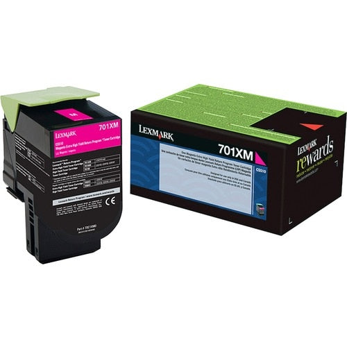 Lexmark Unison 701XM Toner Cartridge - Laser - Extra High Yi