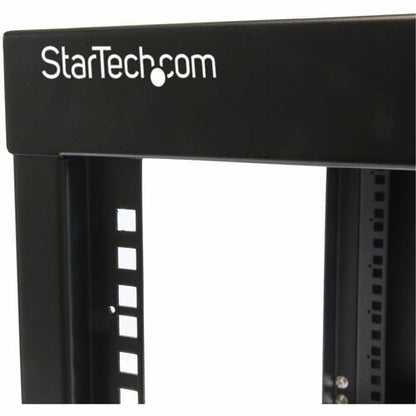 StarTech.com 4-Post 6U Hinged Wall-Mount Network Rack, 19" Open Frame